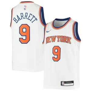 Resistente Elegante Comodo RJ Barrett New York Knicks Nike Youth Swingman Jersey Association Edition White