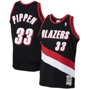 Pratico Raffinato Bellissimo Scottie Pippen Portland Trail Blazers 1999/00 Hardwood Classics Swingman Jersey Black
