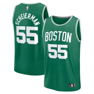 Trendy Baylor Scheierman Boston Celtics 2024 NBA Draft Fast Break Player Jersey Icon Edition Kelly Green