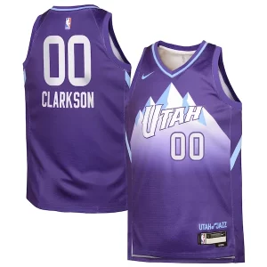 Moderno Magnifico Robusto Jordan Clarkson Utah Jazz Nike Youth 2024/25 Swingman Player Jersey City Edition Purple