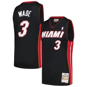 Fantastico Elegante Prestigioso Dwyane Wade Miami Heat 2012/13 Hardwood Classics Swingman Jersey Black