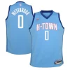 Moderno Russell Westbrook Houston Rockets Nike Youth 2020/21 Swingman Jersey Blue City Edition