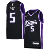 Versatile De'Aaron Fox Sacramento Kings Nike Youth Swingman Jersey Icon Edition Purple