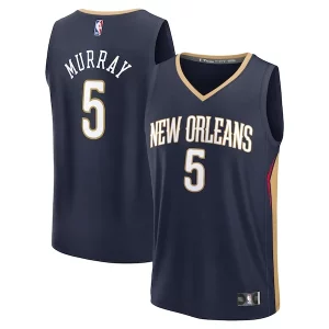 Carino Ottimo Dejounte Murray New Orleans Pelicans Fast Break Replica Player Jersey Icon Edition Navy