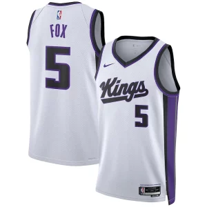 Ottimo Cool De'Aaron Fox Sacramento Kings Nike Unisex Swingman Jersey Association Edition White