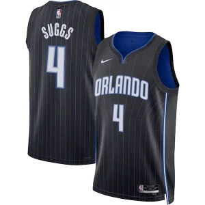 Duraturo Splendido Robusto Jalen Suggs Orlando Magic Nike Unisex Swingman Jersey Icon Edition Black/White