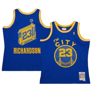Stupendo Robusto Jason Richardson Golden State Warriors 2004/05 Hardwood Classics Swingman Jersey Royal
