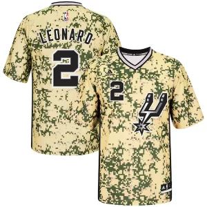 Meraviglioso Kawhi Leonard San Antonio Spurs adidas Pride Replica Jersey Camo