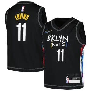 Raffinato Carino Kyrie Irving Brooklyn Nets Nike Preschool 2020/21 Swingman Jersey City Edition Black