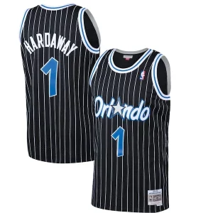 Bellissimo Magnifico Penny Hardaway Orlando Magic Hardwood Classics Swingman Jersey Black