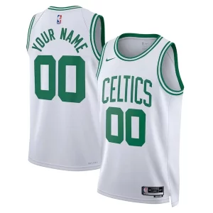 Duraturo Lussuoso Boston Celtics Nike Unisex Swingman Custom Jersey White Association Edition
