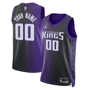 Resistente Magnifico Ottimo Sacramento Kings Jordan Brand Unisex Swingman Custom Jersey Statement Edition Purple