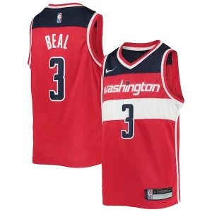 Raffinato Incantevole Bradley Beal Washington Wizards Nike Youth 2021/22 Diamond Swingman Jersey Icon Edition Red