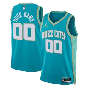 Sofisticato Charlotte Hornets Jordan Brand Unisex 2023/24 Custom Swingman Jersey Teal City Edition