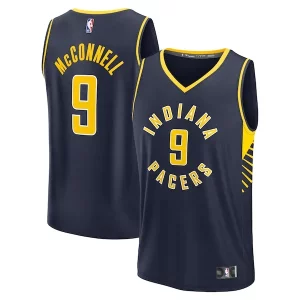 Prestigioso T.J. McConnell Indiana Pacers Fast Break Replica Player Jersey Icon Edition Navy
