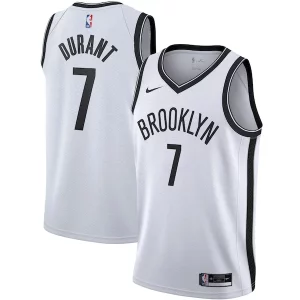 Pratico Prestigioso Resistente Kevin Durant Brooklyn Nets Nike 2020/21 Swingman Jersey White Association Edition