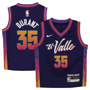 Comodo Meraviglioso Kevin Durant Phoenix Suns Nike Toddler 2023/24 Swingman Replica Jersey City Edition Purple