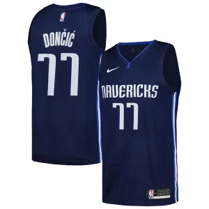 Bellissimo Moderno Luka Dončić Dallas Mavericks Nike Swingman Player Jersey City Edition Navy