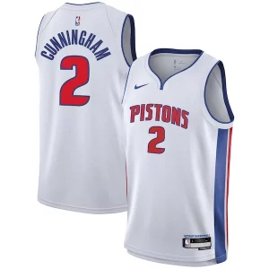 Resistente Ottimo Cade Cunningham Detroit Pistons Nike Youth Swingman Jersey Association Edition White