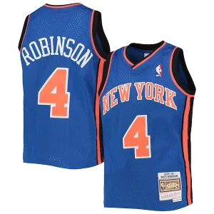 Ottimo Magnifico Sofisticato Nate Robinson New York Knicks Youth 2005/06 Hardwood Classics Swingman Jersey Blue