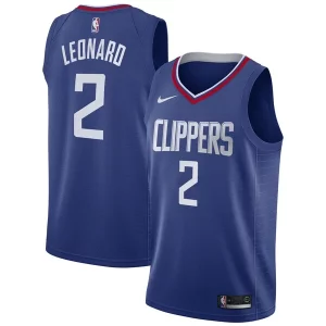 Pratico Duraturo Bellissimo Kawhi Leonard LA Clippers Nike 2019/20 Swingman Jersey Blue Icon Edition