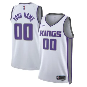Moderno Meraviglioso Pratico Sacramento Kings Nike Unisex 2022/23 Swingman Custom Jersey White Association Edition