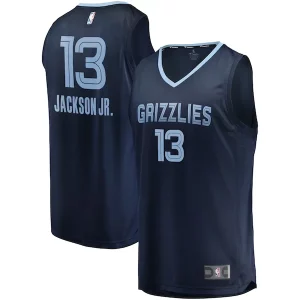 Prestigioso Carino Jaren Jackson Jr. Memphis Grizzlies Replica Fast Break Jersey Navy Icon Edition