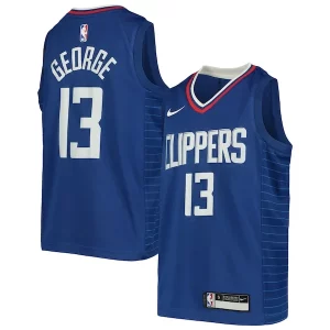 Meraviglioso Raffinato Paul George LA Clippers Nike Youth Swingman Jersey Icon Edition Royal