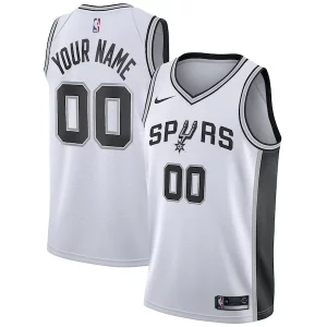 Magnifico Meraviglioso Bellissimo San Antonio Spurs Nike Custom Swingman Jersey White Association Edition