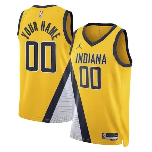 Ottimo Moderno Classico Indiana Pacers Jordan Brand Unisex 2022/23 Swingman Custom Jersey Statement Edition Yellow