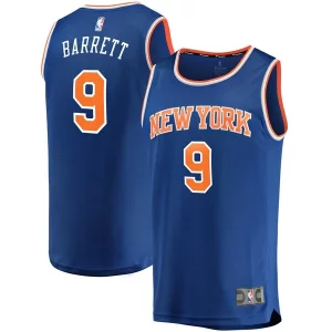 Stupendo Meraviglioso Eccezionale RJ Barrett New York Knicks Replica Fast Break Jersey Blue Icon Edition