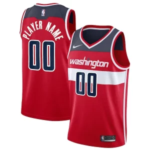 Carino Duraturo Washington Wizards Nike 2020/21 Swingman Custom Jersey Icon Edition Red