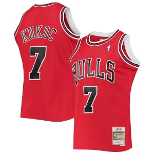 Meraviglioso Toni Kukoc Chicago Bulls 1997/98 Hardwood Classics Swingman Jersey Red