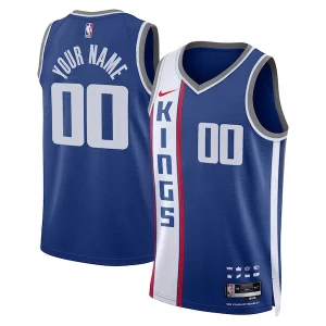 Resistente Sacramento Kings Nike Unisex 2023/24 Custom Swingman Jersey Blue City Edition