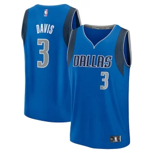 Eccezionale Classico Anthony Davis Dallas Mavericks Youth Fast Break Replica Player Jersey Royal