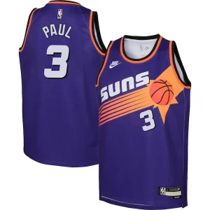 Prestigioso Resistente Chris Paul Phoenix Suns Nike Youth 2022/23 Swingman Jersey Purple Classic Edition