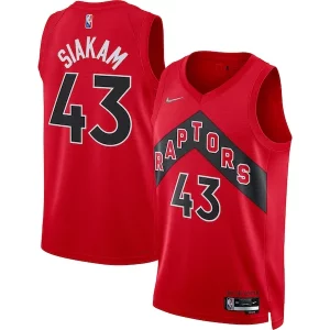 Bellissimo Moderno Pascal Siakam Toronto Raptors Nike 2021/22 Diamond Swingman Jersey Icon Edition Red