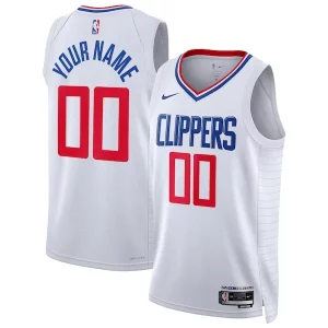Robusto Comodo LA Clippers Nike Unisex Swingman Custom Jersey White Association Edition