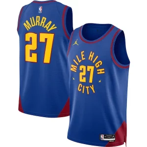 Accattivante Jamal Murray Denver Nuggets Jordan Brand Unisex Swingman Jersey Statement Edition Blue