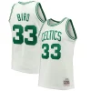 Fascinante Raffinato Larry Bird Boston Celtics Hardwood Classics 1985/86 Swingman Jersey White/Kelly Green