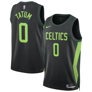 Splendido Jayson Tatum Boston Celtics Nike Unisex 2024/25 Swingman Player Jersey City Edition Black