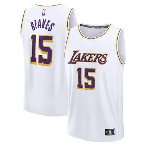 Resistente Austin Reaves Los Angeles Lakers Youth Fast Break Replica Player Jersey Association Edition White