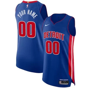Robusto Attraente Sofisticato Detroit Pistons Nike Authentic Custom Jersey Blue Icon Edition