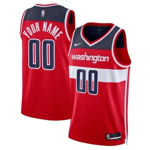 Comodo Elegante Prestigioso Washington Wizards Nike Unisex Swingman Custom Jersey Red Icon Edition