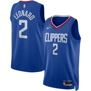 Ottimo Kawhi Leonard LA Clippers Nike Unisex Swingman Jersey Icon Edition Royal/White