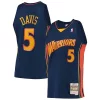 Splendido Attraente Carino Baron Davis Golden State Warriors 2006/07 Hardwood Classics Swingman Jersey Navy
