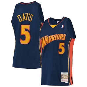 Splendido Attraente Carino Baron Davis Golden State Warriors 2006/07 Hardwood Classics Swingman Jersey Navy