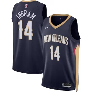 Duraturo Brandon Ingram New Orleans Pelicans Nike Unisex Swingman Jersey Icon Edition Navy