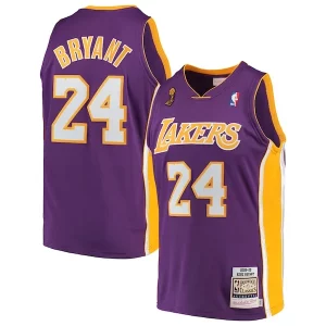 Prestigioso Kobe Bryant Los Angeles Lakers 2008/09 Hardwood Classics Authentic Jersey Purple