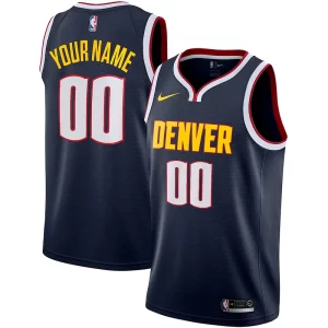 Eccezionale Lussuoso Denver Nuggets Nike 2022/23 Swingman Custom Jersey Icon Edition Navy